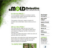 Tablet Screenshot of amolddetective.com